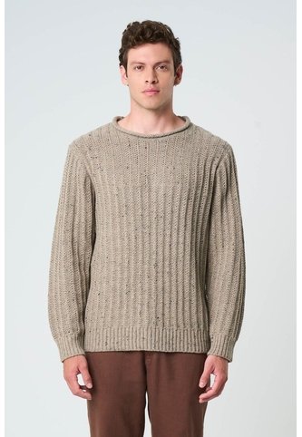 Sweater Selva Tejido Para Hombre Cuello Bandeja Sweater Selva Tejido Para Hombre Cuello Bandeja Tabaco XXL VÉLEZ Vélez