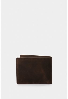 Billetera Terra De Cuero Para Hombre Interior Contraste Billetera Terra De Cuero Para Hombre Interior Contraste Cafe VÉLEZ