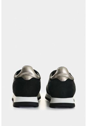 Tenis De Cuero Y Textil Para Mujer Flora Tenis De Cuero Y Textil Para Mujer Flora Negro 39 VÉLEZ