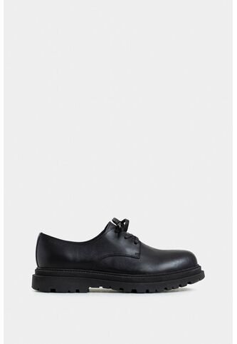 Zapatos De Cordón Arezzo De Cuero Para Hombre Efecto Envejecido Zapatos De Cordón Arezzo De Cuero Para Hombre Efecto Envejecido Negro 40 VÉLEZ Vélez