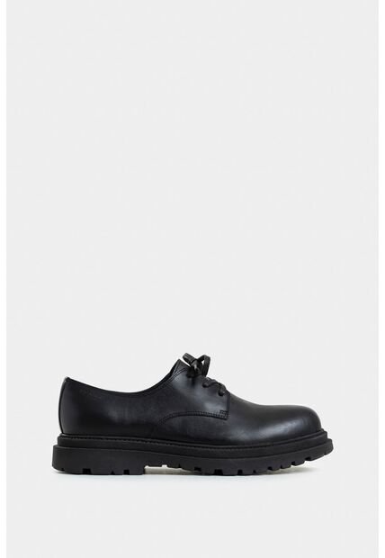 Zapatos De Cordón Arezzo De Cuero Para Hombre Efecto Envejecido Zapatos De Cordón Arezzo De Cuero Para Hombre Efecto Envejecido Negro 40 VÉLEZ