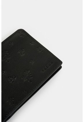 Billetera De Cuero Para Hombre Ray Billetera De Cuero Para Hombre Ray Negro VÉLEZ