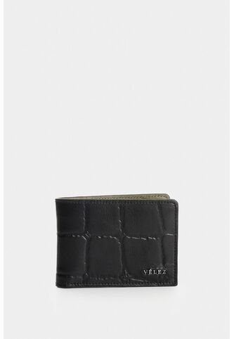 Billetera En Cuero Para Hombre Ical Billetera En Cuero Para Hombre Ical Negro VÉLEZ Vélez