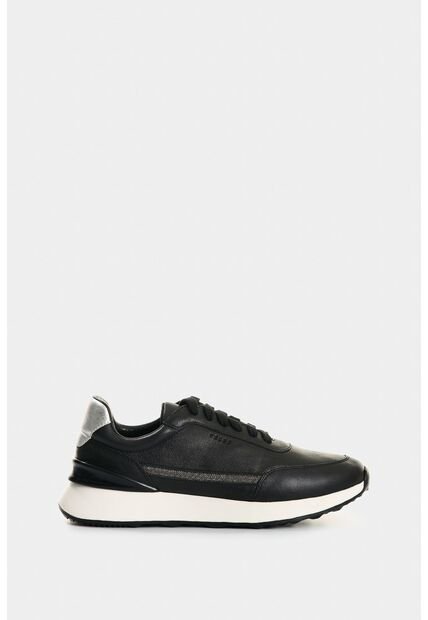 Tenis De Cuero Detalle Millaré Para Mujer Pearl Tenis De Cuero Detalle Millaré Para Mujer Pearl Negro 37 VÉLEZ