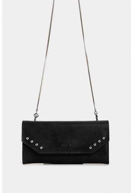 Porta Chequera Kauai De Cuero Para Mujer Estructurada Porta Chequera Kauai De Cuero Para Mujer Estructurada Negro Vélez