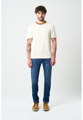 Jean Confort Semi Fitted Para Hombre Cactus Jean Confort Semi Fitted Para Hombre Cactus Azul Oscuro 32 VÉLEZ Vélez