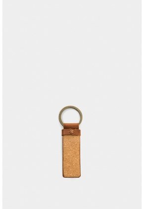 Llavero Etéreo De Cuero Para Hombre Placa Llavero Etéreo De Cuero Para Hombre Placa Miel VÉLEZ