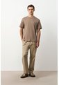 Camiseta Manga Corta Lerici Para Hombre Semi Fitted Camiseta Manga Corta Lerici Para Hombre Semi Fitted Tabaco XL VÉLEZ de Vélez