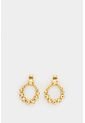 Aretes Metálicos Encore Aretes Metálicos Encore Dorado VÉLEZ de Vélez