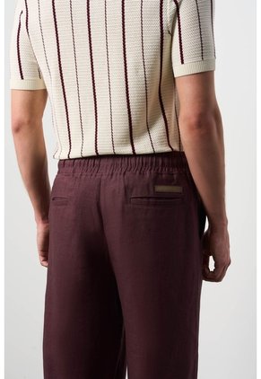 Pantalón Relaxed Fit Para Hombre Elon Pantalón Relaxed Fit Para Hombre Elon Vinotinto 30 VÉLEZ