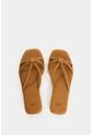 Sandalia Plana De Cuero Para Mujer Sole Sandalia Plana De Cuero Para Mujer Sole Miel 36 VÉLEZ de Vélez