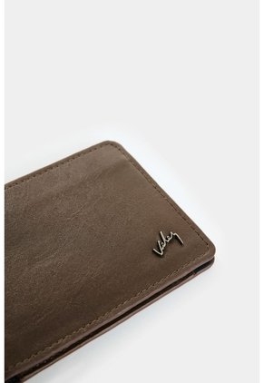 Billetera De Cuero Para Hombre Sienna Billetera De Cuero Para Hombre Sienna Cafe VÉLEZ