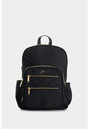 Morral Broni De Lona Para Mujer Versátil Morral Broni De Lona Para Mujer Versátil Negro VÉLEZ
