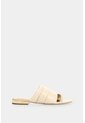 Sandalia Plana En Cuero Para Mujer Xinca Sandalia Plana En Cuero Para Mujer Xinca Crema 38 VÉLEZ de Vélez