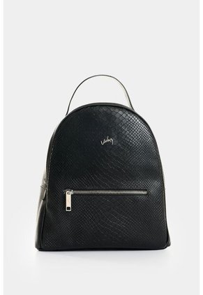 Morral De Cuero Grabado Para Mujer Easy Morral De Cuero Grabado Para Mujer Easy Negro VÉLEZ