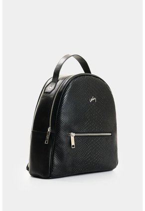 Morral De Cuero Grabado Para Mujer Easy Morral De Cuero Grabado Para Mujer Easy Negro VÉLEZ