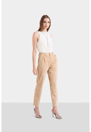 Pantalón Baggy En Gamuza Para Mujer Fit Holgado Pantalón Baggy En Gamuza Para Mujer Fit Holgado Kaky 10 VÉLEZ