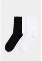 Calcetínes Media Pierna Sevilla Para Hombre Duopack Calcetínes Media Pierna Sevilla Para Hombre Duopack Negro XS VÉLEZ de Vélez