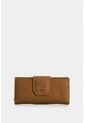 Billetera Porta Chequera De Cuero Para Mujer Jade Billetera Porta Chequera De Cuero Para Mujer Jade Miel VÉLEZ de Vélez