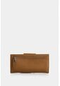 Billetera Porta Chequera De Cuero Para Mujer Jade Billetera Porta Chequera De Cuero Para Mujer Jade Miel VÉLEZ de Vélez