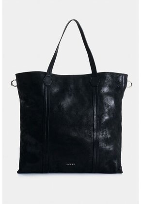 Shopping Orión De Cuero Para Mujer Detalle Trenzado Shopping Orión De Cuero Para Mujer Detalle Trenzado Negro VÉLEZ