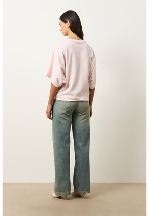 Camiseta Ópalo Para Mujer Manga Ranglan Camiseta Ópalo Para Mujer Manga Ranglan Rosado S VÉLEZ