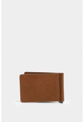 Porta Billetes Spello De Cuero Para Hombre Gancho Metálico Porta Billetes Spello De Cuero Para Hombre Gancho Metálico Miel VÉLEZ