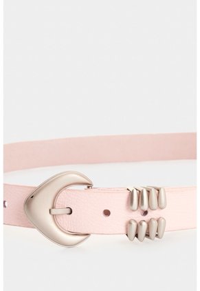 Cinturón Unifaz De Cuero Para Mujer Tika Cinturón Unifaz De Cuero Para Mujer Tika Rosado XL VÉLEZ