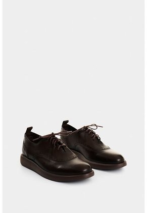 Zapatos De Cordón Elon De Cuero Para Hombre Office Zapatos De Cordón Elon De Cuero Para Hombre Office Cafe 38 VÉLEZ