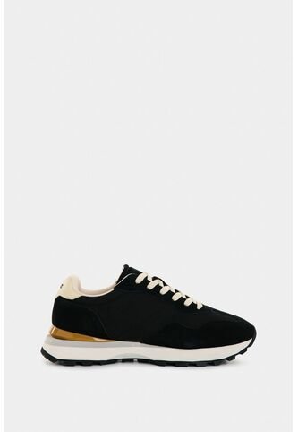 Tenis Sahara De Lona Y Cuero Para Hombre Silueta Deportiva Tenis Sahara De Lona Y Cuero Para Hombre Silueta Deportiva Negro 46 VÉLEZ Vélez