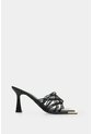 Sandalia Tacón En Cuero Par Mujer Orquidea Sandalia Tacón En Cuero Par Mujer Orquidea Negro 39 VÉLEZ de Vélez