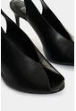 Sandalia Tacón En Cuero Para Mujer Aqua Sandalia Tacón En Cuero Para Mujer Aqua Negro 40 VÉLEZ de Vélez