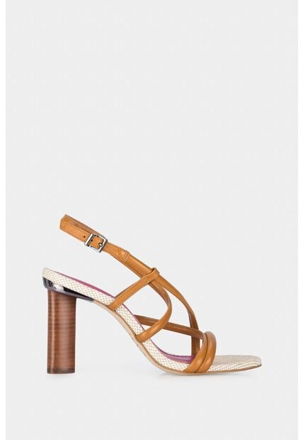 Sandalias Tacón Daca De Cuero Para Mujer Straps Sin Costuras Sandalias Tacón Daca De Cuero Para Mujer Straps Sin Costuras Miel 34 Vélez