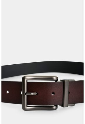 Cinturón Doble Faz En Cuero Para Hombre Albor Cinturón Doble Faz En Cuero Para Hombre Albor Vinotinto 40 VÉLEZ