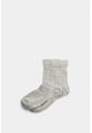 Calcetines Media Pierna Tejidos Para Hombre Detalle Acanalado Calcetines Media Pierna Tejidos Para Hombre Detalle Acanalado Gris XS VÉLEZ de Vélez