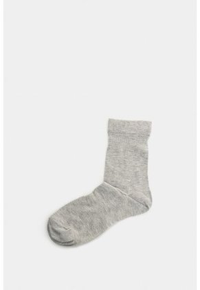 Calcetines Media Pierna Tejidos Para Hombre Detalle Acanalado Calcetines Media Pierna Tejidos Para Hombre Detalle Acanalado Gris XS VÉLEZ