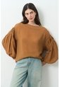 Camisa Tejida Para Mujer Almaru Camisa Tejida Para Mujer Almaru Miel XL VÉLEZ de Vélez
