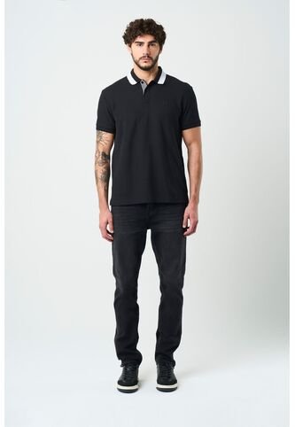 Jean Capri Semi Fitted Para Hombre Black Denim Jean Capri Semi Fitted Para Hombre Black Denim Negro 30 VÉLEZ Vélez