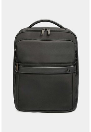 Morral Bolt De Cuero Y Lona Para Hombre Bolsillos Frontales Negro Morral Bolt De Cuero Y Lona Para Hombre Bolsillos Frontales Negro VÉLEZ