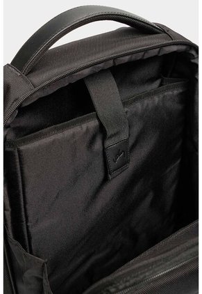 Morral Bolt De Cuero Y Lona Para Hombre Bolsillos Frontales Negro Morral Bolt De Cuero Y Lona Para Hombre Bolsillos Frontales Negro VÉLEZ