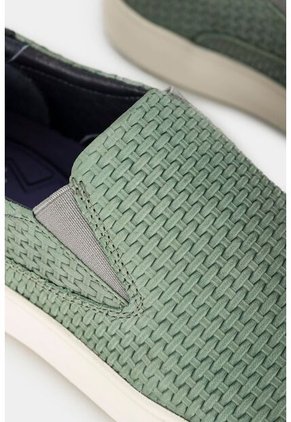 Mocasines Deportivos De Cuero Para Hombre Grabado Mocasines Deportivos De Cuero Para Hombre Grabado Agua Marina 41 Vélez