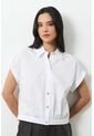 Camisa Holgada Para Mujer Sombra Camisa Holgada Para Mujer Sombra Blanco L VÉLEZ de Vélez
