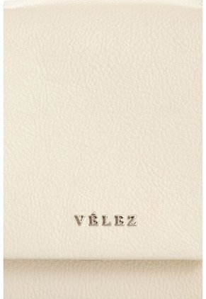 Manos Libres Mini Lili De Cuero Para Mujer Con Cadena Manos Libres Mini Lili De Cuero Para Mujer Con Cadena Blanco VÉLEZ