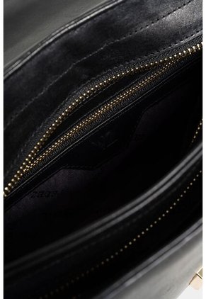 Bowling Lili 2.0 De Cuero Para Mujer Cadena Metálica Bowling Lili 2.0 De Cuero Para Mujer Cadena Metálica Negro Vélez