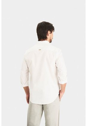 Camisa En Popelina Para Hombre Semifitted Camisa En Popelina Para Hombre Semifitted Blanco XL VÉLEZ