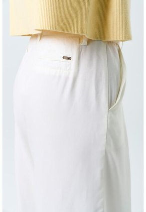 Pantalón Palazzo Caltha Para Mujer Fit Holgado Pantalón Palazzo Caltha Para Mujer Fit Holgado Crema 10 VÉLEZ