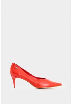 Tacones Jacinto De Cuero Para Mujer Stiletto Tacones Jacinto De Cuero Para Mujer Stiletto Rojo 38 VÉLEZ