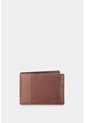 Billetera Draco De Cuero Para Hombre Mezcla De Texturas Billetera Draco De Cuero Para Hombre Mezcla De Texturas Cafe VÉLEZ de Vélez
