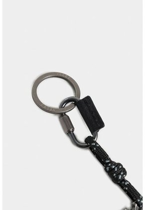 Llavero Neu De Cuero Para Hombre Rana Metálica Llavero Neu De Cuero Para Hombre Rana Metálica Negro VÉLEZ