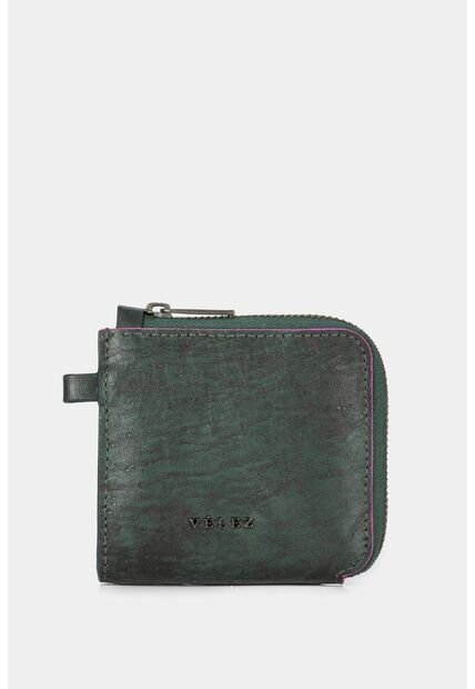 Monedero Sintra De Cuero Para Mujer Cierre Con Cremallera Monedero Sintra De Cuero Para Mujer Cierre Con Cremallera Verde Vélez